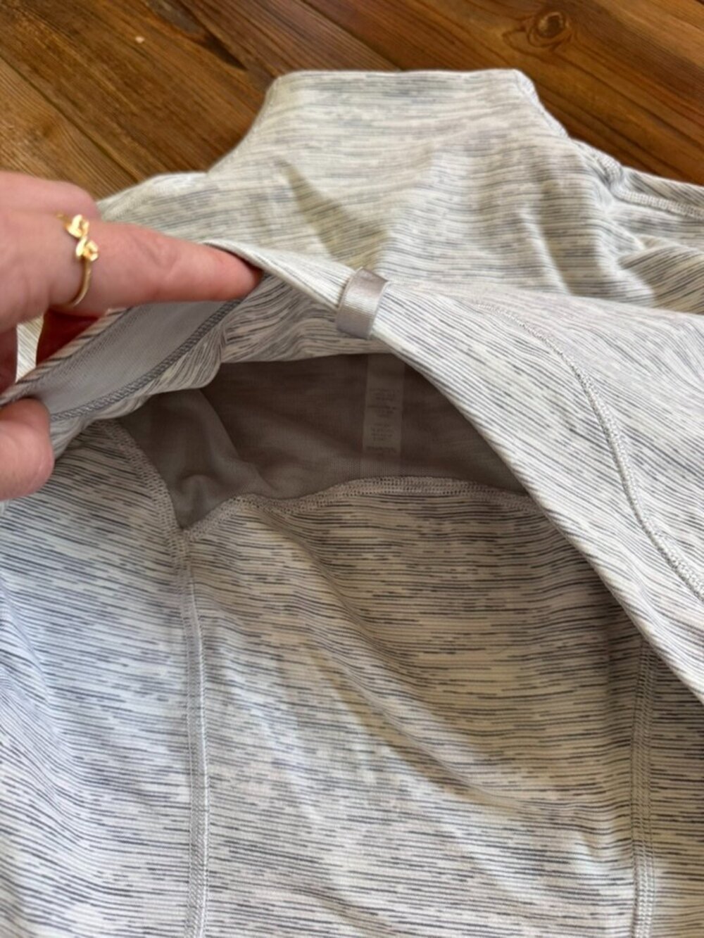 lululemon Define Jacket Wee Are From Space Ice Grey Size 4 Luon Full Zip - Picture 7 of 9